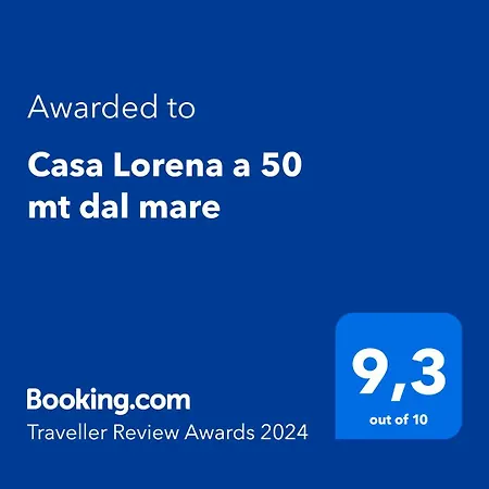 Casa Lorena A 50 Mt Dal Mare Lägenhet *